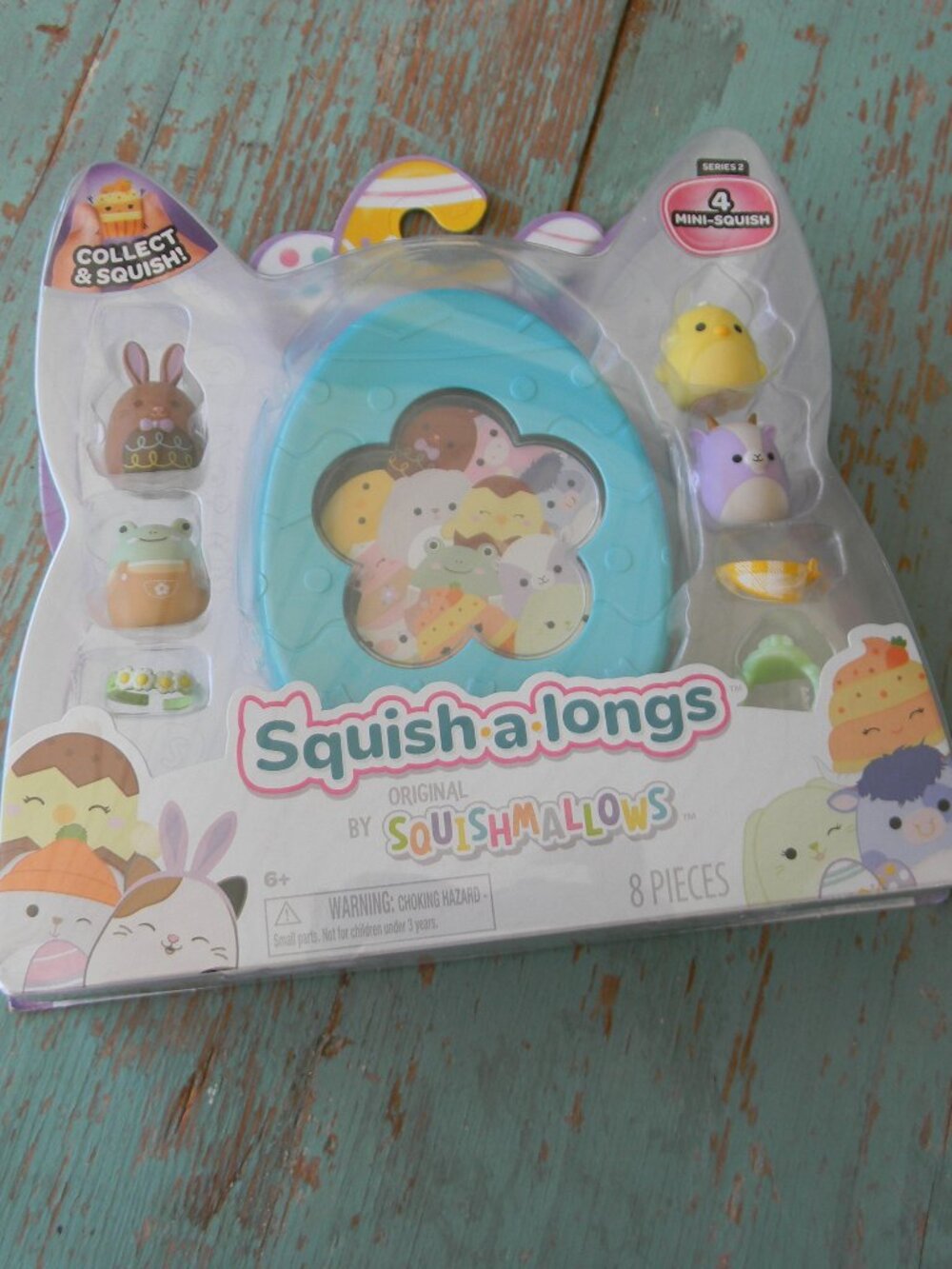 Squish-a-longs Squishmallows Easter Collection 4 Pack Mini Squish, Series 2 CASE